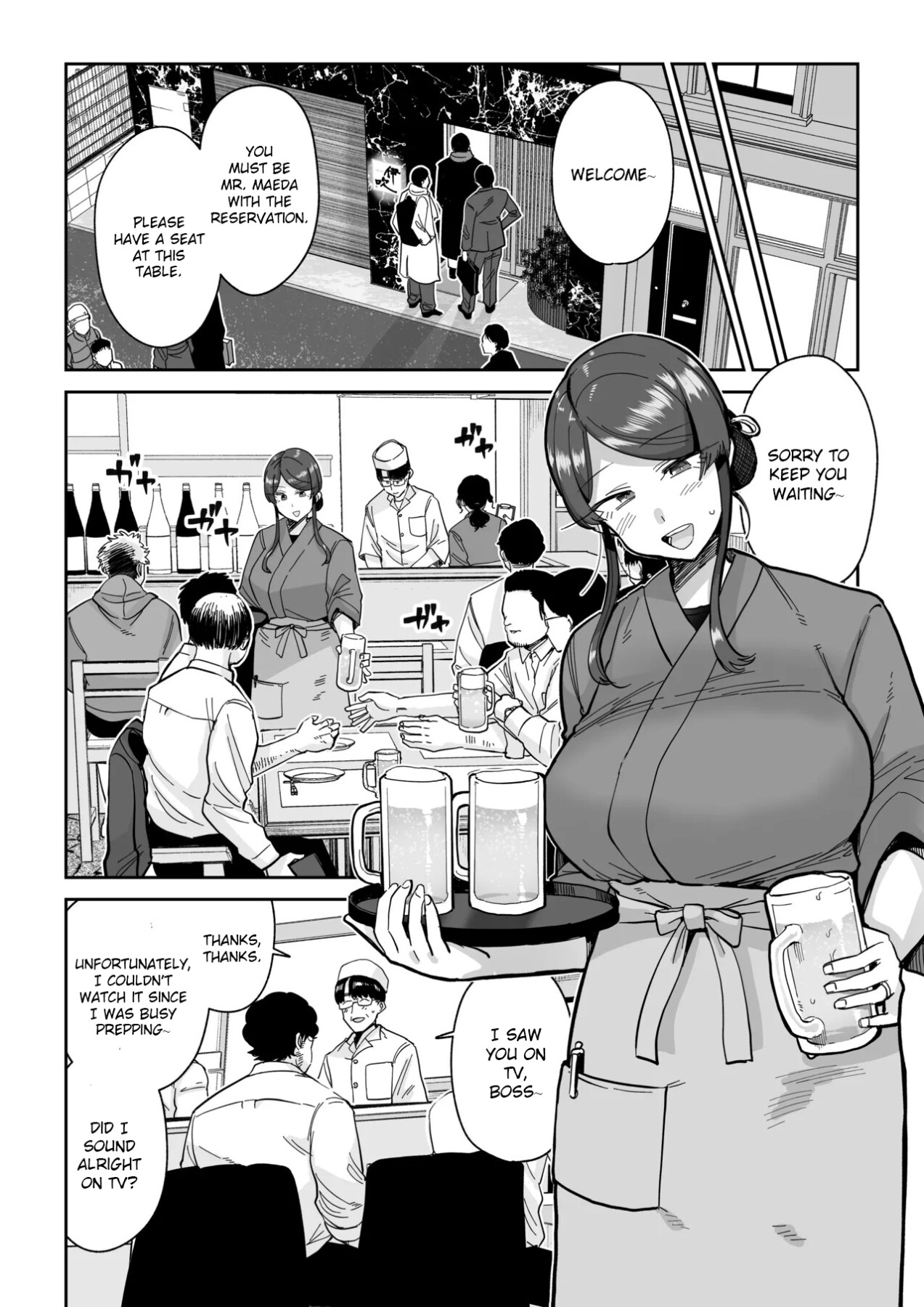 Hentai Manga Comic-Married Woman's Restaurant 2-Read-9